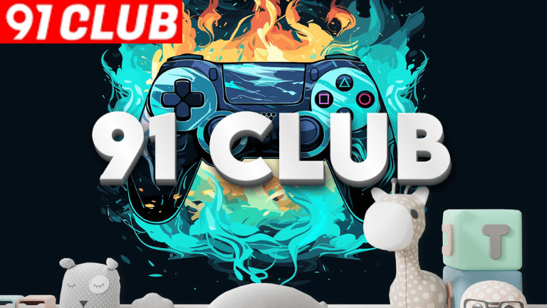 Grid of diverse game thumbnails on 91Club